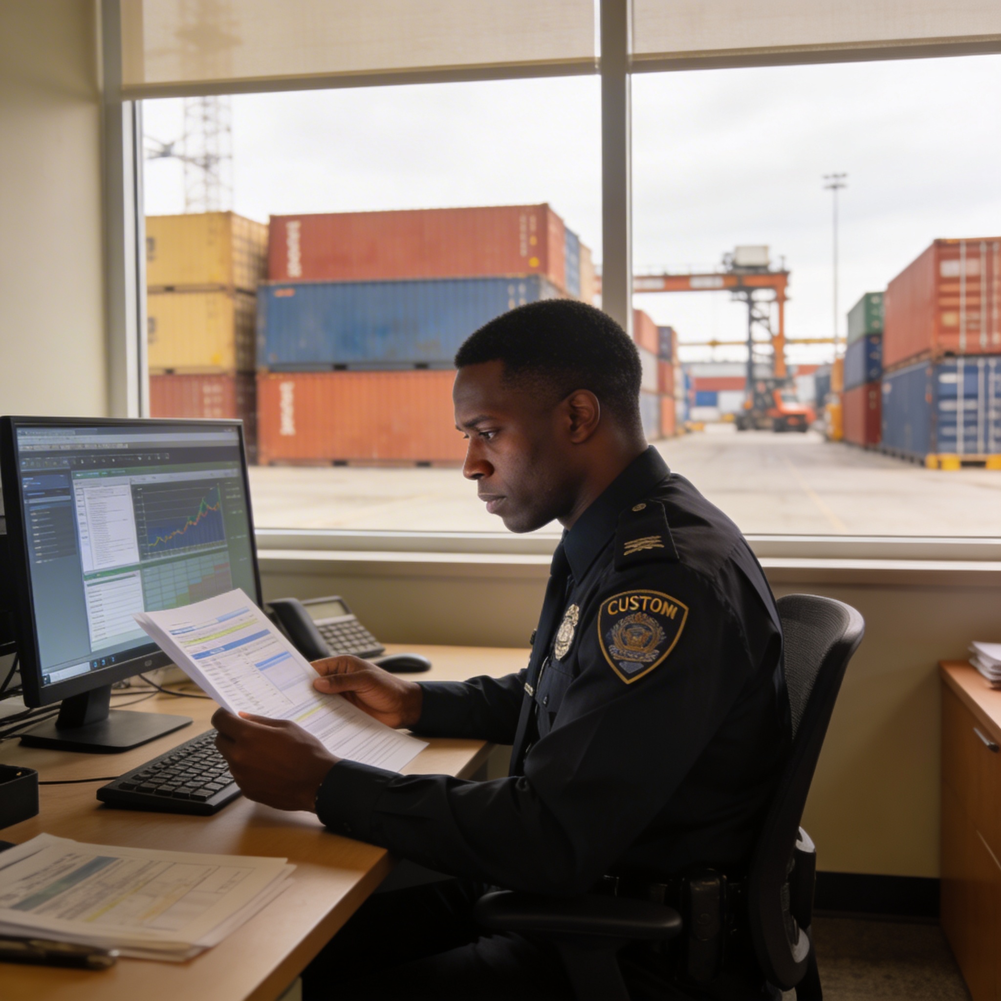 Sadel Sylvestre Okemba décrypte les défis douaniers dans un monde interconnecté