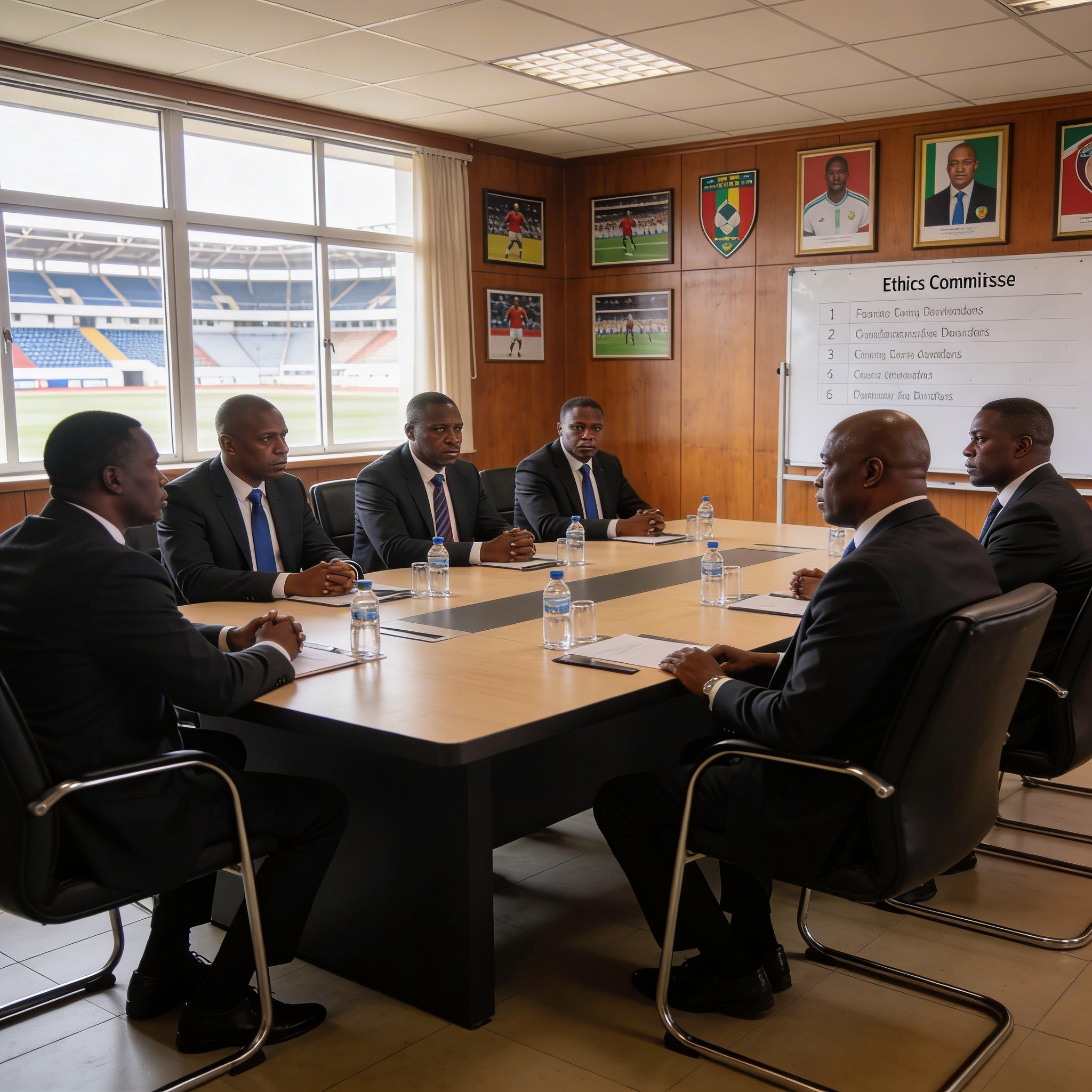 L&rsquo;instance éthique engage des poursuites contre des responsables du football congolais