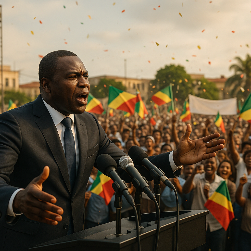 Un élu salue le triomphe démocratique du président reconduit